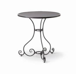 Masa Mesh Metal rotunda diam 70 cm