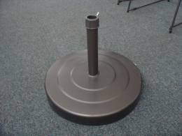 Suport pentru umbrela gris-fer anti-vant