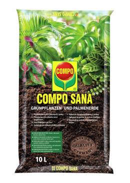 COMPO SANA Pamant pentru plante verzi si palmieri 10 L 1431