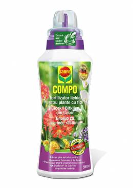 COMPO EC  FERTILIZATOR LICHID PENTRU PLANTE CU FLORI 500 ml 4529